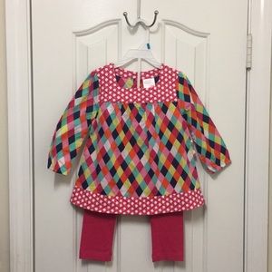 Toddler Girls Tunic & Pants Set